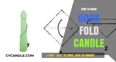 Crafting a Book Fold Candle: A Step-by-Step DIY Guide