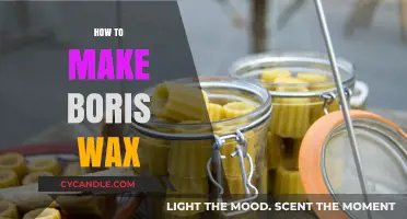 Crafting Boris Wax: A Step-by-Step Guide to Homemade Perfection