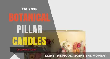 Crafting Botanical Pillar Candles: A Step-by-Step DIY Guide