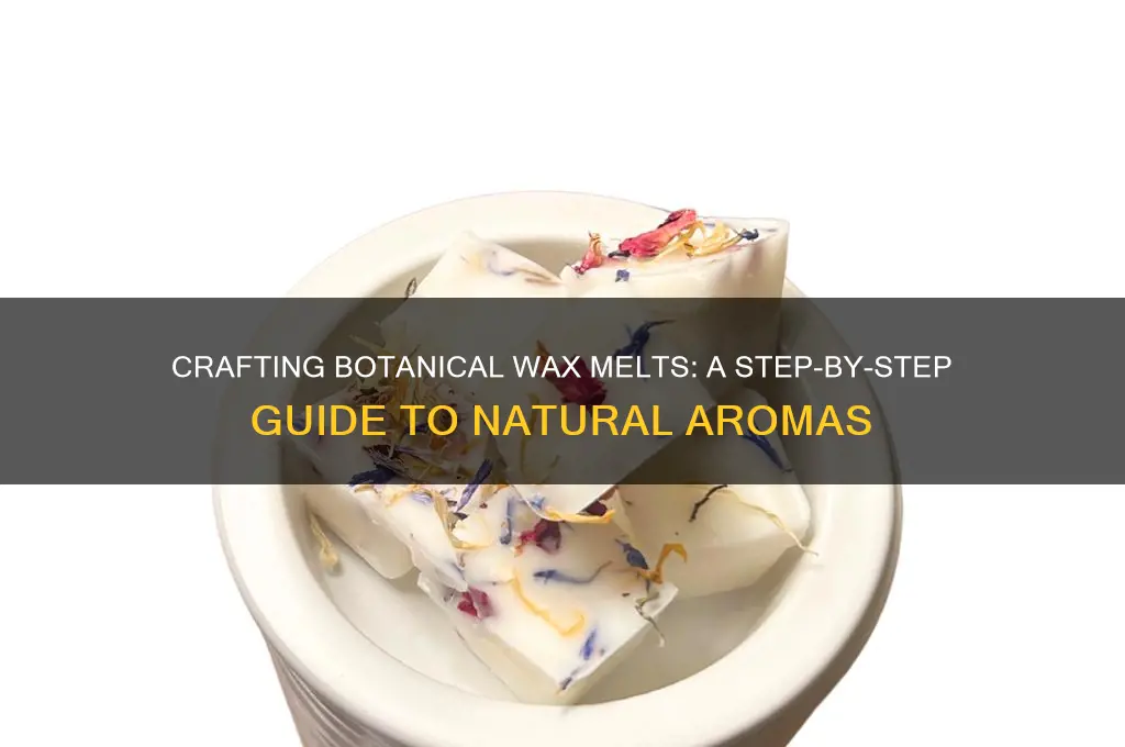 how to make botanical wax melts