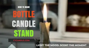 Crafting a Unique Bottle Candle Stand: DIY Guide