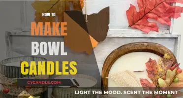 Crafting Bowl Candles: A Step-by-Step DIY Guide for Beginners