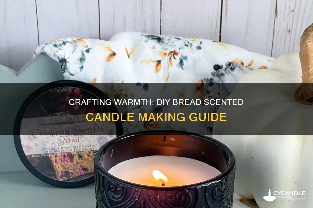 how to make bread scented candle