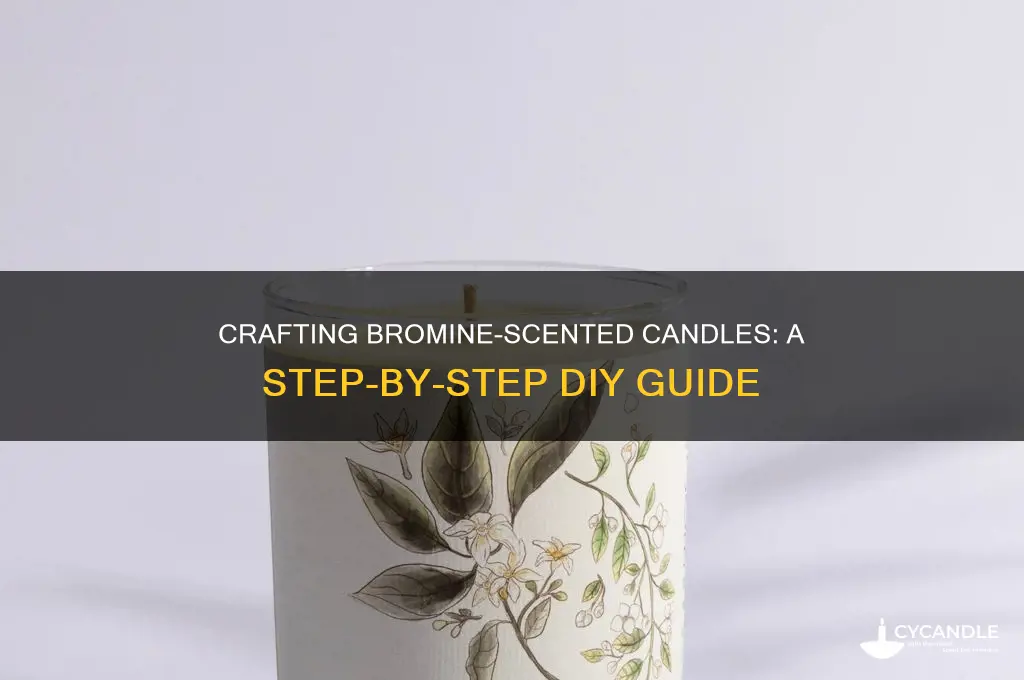 how to make bromine scented candles