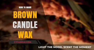 Crafting Brown Candle Wax: Simple DIY Techniques for Rich Hues