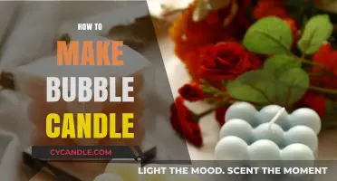 Crafting Perfect Bubble Candles: Easy DIY Guide for Beginners