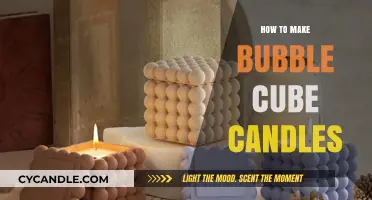 Crafting Bubble Cube Candles: A Step-by-Step DIY Guide