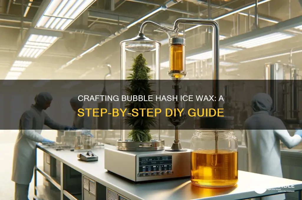 how to make bubble hash ice wax