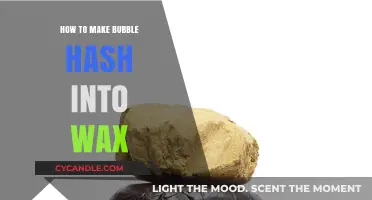 Transforming Bubble Hash into Wax: A Simple DIY Guide