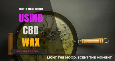 Crafting CBD-Infused Butter: A Simple Guide Using CBD Wax