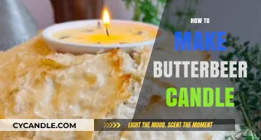 Crafting Magical Butterbeer Candles: A Step-by-Step DIY Guide