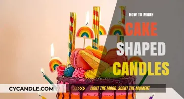 Crafting Cake-Shaped Candles: A Sweet DIY Guide for Beginners