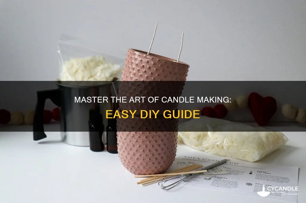 how to make candl