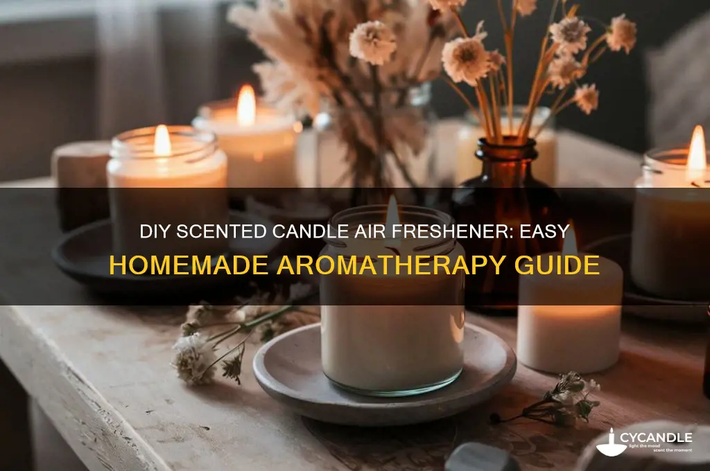 how to make candle air freshener
