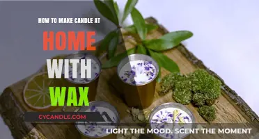 DIY Candle Making: Easy Homemade Wax Candle Crafting Guide
