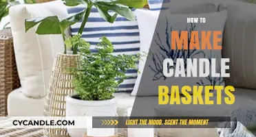 Crafting Cozy Candle Baskets: A Step-by-Step DIY Guide
