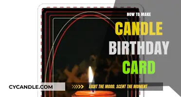 DIY Candle Birthday Card: Creative Crafting Guide for Special Celebrations