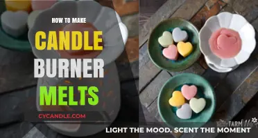 Crafting Aromatic Bliss: A Simple Guide to Making Candle Burner Melts