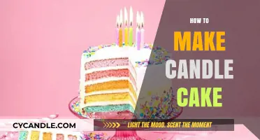 Creative Candle Cake Tutorial: Easy Steps to Craft Edible Art