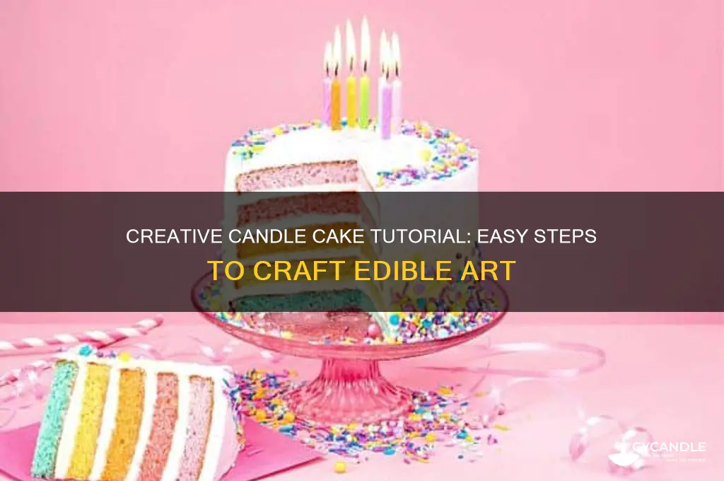 how to make candle cake