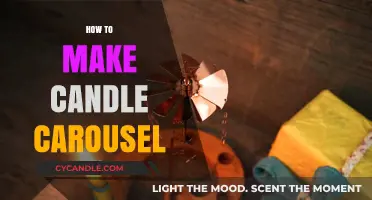 Crafting a Whimsical Candle Carousel: Step-by-Step DIY Guide