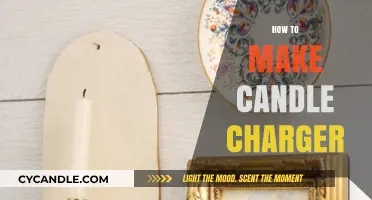 DIY Candle Charger: Crafting Sustainable Energy Solutions at Home