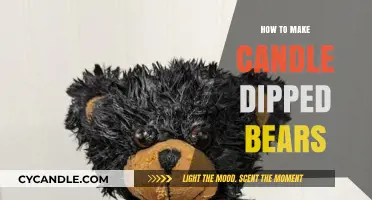 Crafting Adorable Candle Dipped Bears: A Step-by-Step DIY Guide