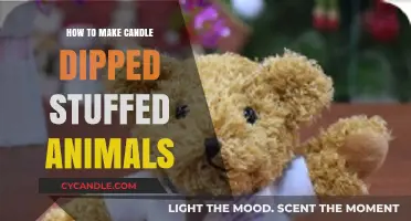 Crafting Adorable Candle-Dipped Stuffed Animals: A Creative DIY Guide