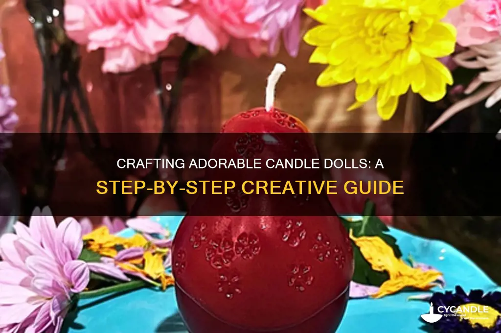 how to make candle doll