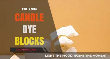 Crafting Vibrant Candle Dye Blocks: A Step-by-Step DIY Guide