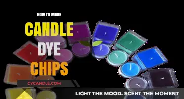 Crafting Vibrant Candle Dye Chips: A Simple DIY Guide