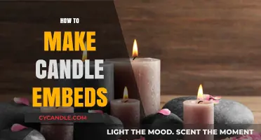 Crafting Stunning Candle Embeds: A Step-by-Step Creative Guide