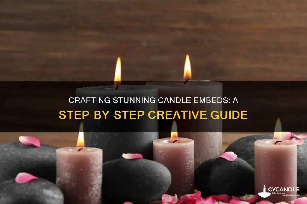 how to make candle embeds