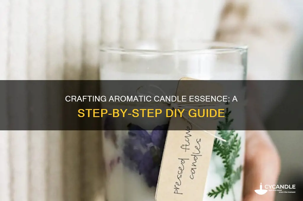 how to make candle essence