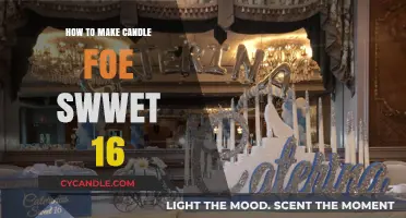 Crafting Sweet 16 Candles: A Step-by-Step DIY Guide