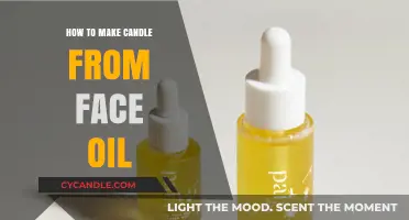 Crafting Luxurious Candles: Transforming Face Oil into Aromatic Light