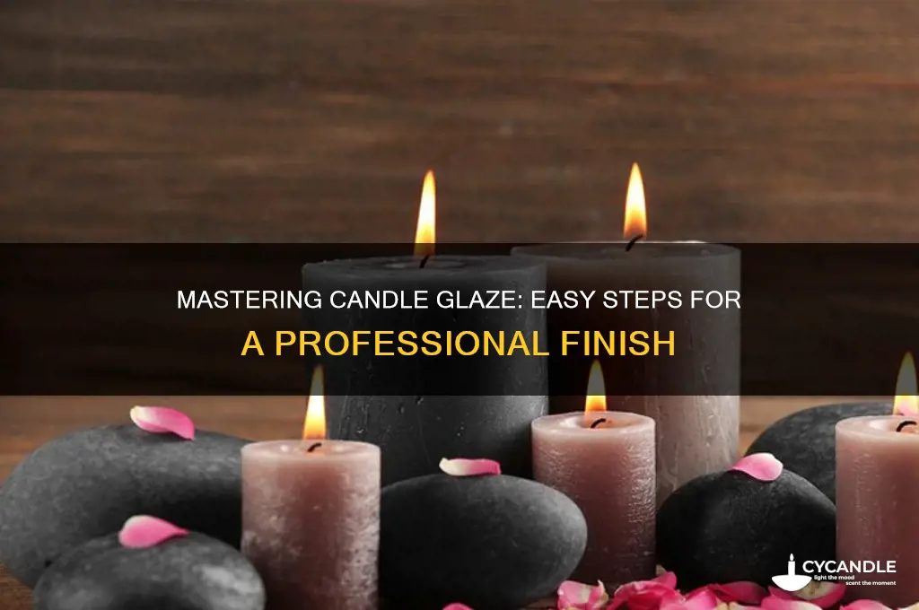 how to make candle glaze