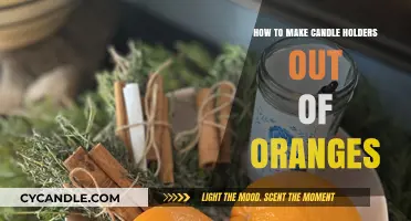 Crafting Citrus Glow: DIY Orange Peel Candle Holders Guide