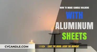 Crafting Elegant Aluminum Sheet Candle Holders: A DIY Guide