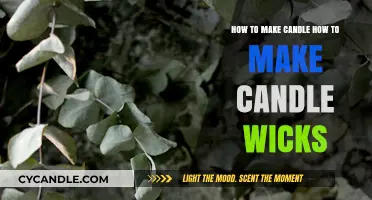 Crafting Candles: DIY Wick-Making and Candle Creation Guide
