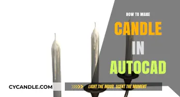 Designing and Creating a Candle Model in AutoCAD: Step-by-Step Guide