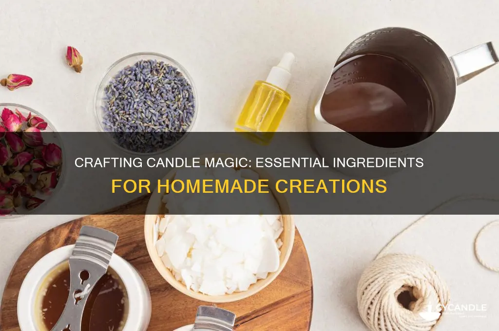how to make candle ingredients