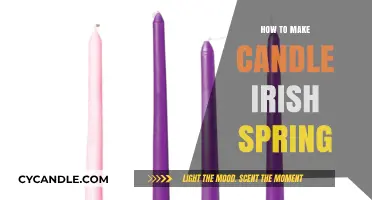 Crafting Irish Spring Scented Candles: A DIY Guide for Beginners