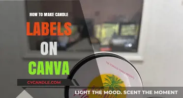 Crafting Custom Candle Labels: A Canva Design Tutorial