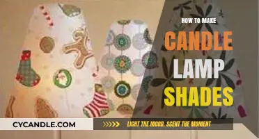 Crafting Elegant Candle Lamp Shades: A Step-by-Step DIY Guide