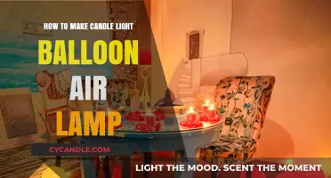 DIY Candlelit Balloon Air Lamp: Easy Steps for a Magical Glow