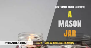 DIY Mason Jar Candle Light: Easy Steps for Cozy Ambiance