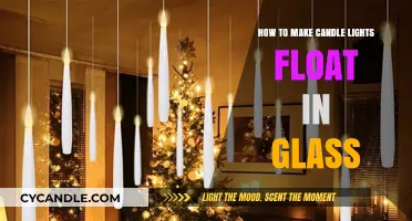 Floating Candle Magic: Easy Steps to Create Glass-Encased Lights