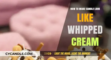 Crafting Whipped Cream Candles: A Step-by-Step DIY Guide