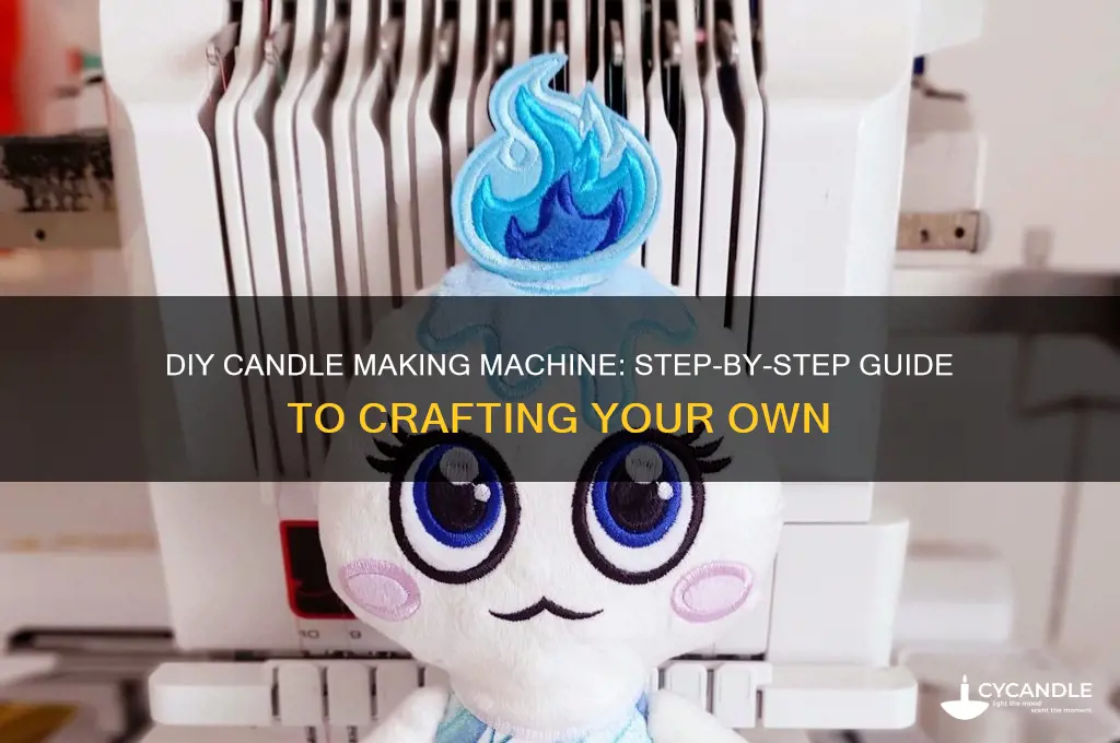 how to make candle making machine